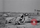 Standbild deutsche Flugzeuge Wrack Colomiers Frankreich, 1947, aus Sekunde 42 historischem Filmmaterial Videoclip 65675029116