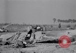 Standbild deutsche Flugzeuge Wrack Colomiers Frankreich, 1947, aus Sekunde 47 historischem Filmmaterial Videoclip 65675029116