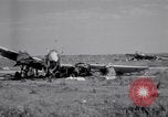 Standbild deutsche Flugzeuge Wrack Colomiers Frankreich, 1947, aus Sekunde 54 historischem Filmmaterial Videoclip 65675029116