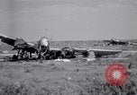 Standbild deutsche Flugzeuge Wrack Colomiers Frankreich, 1947, aus Sekunde 57 historischem Filmmaterial Videoclip 65675029116