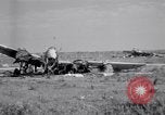 Standbild deutsche Flugzeuge Wrack Colomiers Frankreich, 1947, aus Sekunde 58 historischem Filmmaterial Videoclip 65675029116