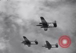 Standbild Bildung von P-61s Colomiers Frankreich, 1947, aus Sekunde 22 historischem Filmmaterial Videoclip 65675029119
