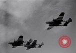 Standbild Bildung von P-61s Colomiers Frankreich, 1947, aus Sekunde 31 historischem Filmmaterial Videoclip 65675029119