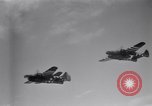 Standbild Bildung von P-61s Colomiers Frankreich, 1947, aus Sekunde 39 historischem Filmmaterial Videoclip 65675029119