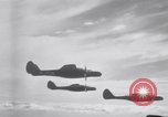 Standbild Bildung von P-61s Colomiers Frankreich, 1947, aus Sekunde 62 historischem Filmmaterial Videoclip 65675029119