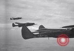 Standbild USA P-61s Bildung Colomiers Frankreich, 1944, aus Sekunde 21 historischem Filmmaterial Videoclip 65675029121