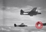 Standbild USA P-61s Bildung Colomiers Frankreich, 1944, aus Sekunde 33 historischem Filmmaterial Videoclip 65675029121