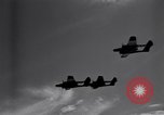 Standbild USA P-61s Bildung Colomiers Frankreich, 1944, aus Sekunde 43 historischem Filmmaterial Videoclip 65675029121