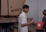 Image stencil caisses d'alimentation Saigon Vietnam, 1967, de la seconde 46 séquences d'archives historiques vidéo 65675029143