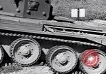 Standbild tank Vergleichstests Zweiten Weltkrieg Aberdeen Maryland USA, 1944, aus Sekunde 35 historischem Filmmaterial Videoclip 65675029165