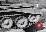 Standbild tank Vergleichstests Zweiten Weltkrieg Aberdeen Maryland USA, 1944, aus Sekunde 36 historischem Filmmaterial Videoclip 65675029165