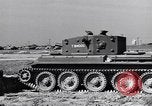 Standbild tank Vergleichstests Zweiten Weltkrieg Aberdeen Maryland USA, 1944, aus Sekunde 39 historischem Filmmaterial Videoclip 65675029165