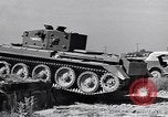 Standbild tank Vergleichstests Zweiten Weltkrieg Aberdeen Maryland USA, 1944, aus Sekunde 46 historischem Filmmaterial Videoclip 65675029165