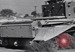 Standbild tank Vergleich Tests Aberdeen Maryland USA, 1944, aus Sekunde 33 historischem Filmmaterial Videoclip 65675029166