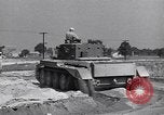 Standbild tank Vergleich Tests Aberdeen Maryland USA, 1944, aus Sekunde 38 historischem Filmmaterial Videoclip 65675029166