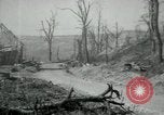 Standbild shell-pocked Landschaft Chamin des Dames Frankreich, 1918, aus Sekunde 62 historischem Filmmaterial Videoclip 65675029177