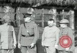 Standbild American General Pershing Couvrelles Frankreich, 1918, aus Sekunde 32 historischem Filmmaterial Videoclip 65675029182