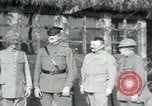 Standbild American General Pershing Couvrelles Frankreich, 1918, aus Sekunde 35 historischem Filmmaterial Videoclip 65675029182