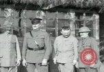 Standbild American General Pershing Couvrelles Frankreich, 1918, aus Sekunde 36 historischem Filmmaterial Videoclip 65675029182