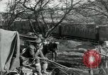 Standbild Fracht entladen Vailly Frankreich, 1918, aus Sekunde 12 historischem Filmmaterial Videoclip 65675029183