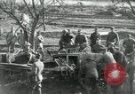 Standbild Fracht entladen Vailly Frankreich, 1918, aus Sekunde 60 historischem Filmmaterial Videoclip 65675029183
