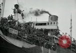Image of American troops disembarking United Kingdom, 1918, second 16 stock footage video 65675029199