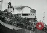Image of American troops disembarking United Kingdom, 1918, second 17 stock footage video 65675029199