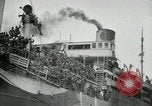 Image of American troops disembarking United Kingdom, 1918, second 19 stock footage video 65675029199