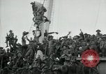 Image of American troops disembarking United Kingdom, 1918, second 20 stock footage video 65675029199
