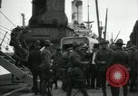 Image of American troops disembarking United Kingdom, 1918, second 47 stock footage video 65675029199