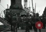 Image of American troops disembarking United Kingdom, 1918, second 49 stock footage video 65675029199