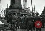 Image of American troops disembarking United Kingdom, 1918, second 52 stock footage video 65675029199