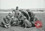 Image of US Army Machine gun training France, 1918, second 8 stock footage video 65675029210