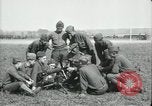 Image of US Army Machine gun training France, 1918, second 19 stock footage video 65675029210