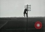 Image un entretien de routine des lignes de communications France, 1918, de la seconde 59 séquences d'archives historiques vidéo 65675029214