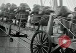 Standbild American 42 Küstenartillerie Rückkehr aus Ersten Weltkrieg Saint Nazaire Frankreich, 1919, aus Sekunde 25 historischem Filmmaterial Videoclip 65675029222