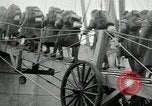 Standbild American 42 Küstenartillerie Rückkehr aus Ersten Weltkrieg Saint Nazaire Frankreich, 1919, aus Sekunde 26 historischem Filmmaterial Videoclip 65675029222