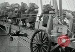 Standbild American 42 Küstenartillerie Rückkehr aus Ersten Weltkrieg Saint Nazaire Frankreich, 1919, aus Sekunde 29 historischem Filmmaterial Videoclip 65675029222