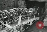 Standbild American 42 Küstenartillerie Rückkehr aus Ersten Weltkrieg Saint Nazaire Frankreich, 1919, aus Sekunde 43 historischem Filmmaterial Videoclip 65675029222