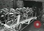 Standbild American 42 Küstenartillerie Rückkehr aus Ersten Weltkrieg Saint Nazaire Frankreich, 1919, aus Sekunde 48 historischem Filmmaterial Videoclip 65675029222