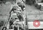 Standbild American 64 Küstenartillerie kehrt nach Ersten Weltkrieg Saint Nazaire Frankreich, 1919, aus Sekunde 50 historischem Filmmaterial Videoclip 65675029225