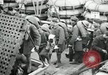 Standbild American 64 Küstenartillerie kehrt nach Ersten Weltkrieg Saint Nazaire Frankreich, 1919, aus Sekunde 52 historischem Filmmaterial Videoclip 65675029225