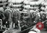 Standbild American 64 Küstenartillerie kehrt nach Ersten Weltkrieg Saint Nazaire Frankreich, 1919, aus Sekunde 60 historischem Filmmaterial Videoclip 65675029225