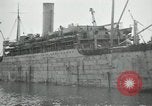 Standbild American 64 Küstenartillerie Rückkehr Saint Nazaire Frankreich, 1919, aus Sekunde 29 historischem Filmmaterial Videoclip 65675029226
