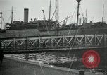 Standbild American 64 Küstenartillerie Rückkehr Saint Nazaire Frankreich, 1919, aus Sekunde 46 historischem Filmmaterial Videoclip 65675029226