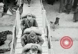 Standbild American70th und 71 Küste Artillerie auf SS Mandschurei Saint Nazaire Frankreich, 1919, aus Sekunde 41 historischem Filmmaterial Videoclip 65675029228