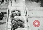 Standbild American70th und 71 Küste Artillerie auf SS Mandschurei Saint Nazaire Frankreich, 1919, aus Sekunde 42 historischem Filmmaterial Videoclip 65675029228