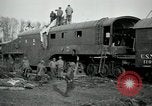 Standbild Railroad guns Belleville Frankreich, 1918, aus Sekunde 8 historischem Filmmaterial Videoclip 65675029230