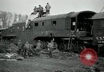 Standbild Railroad guns Belleville Frankreich, 1918, aus Sekunde 10 historischem Filmmaterial Videoclip 65675029230