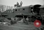 Standbild Railroad guns Belleville Frankreich, 1918, aus Sekunde 11 historischem Filmmaterial Videoclip 65675029230
